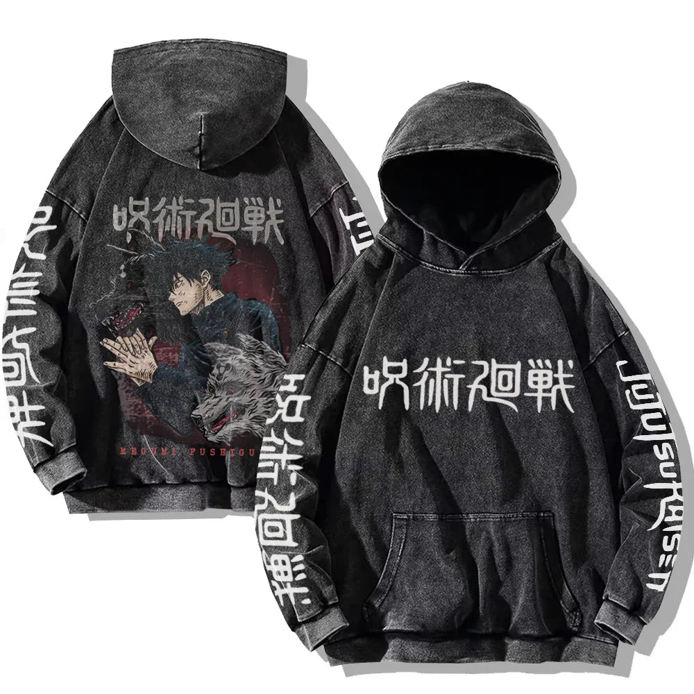 Jujutsu Kaisen Vintage Hoodie