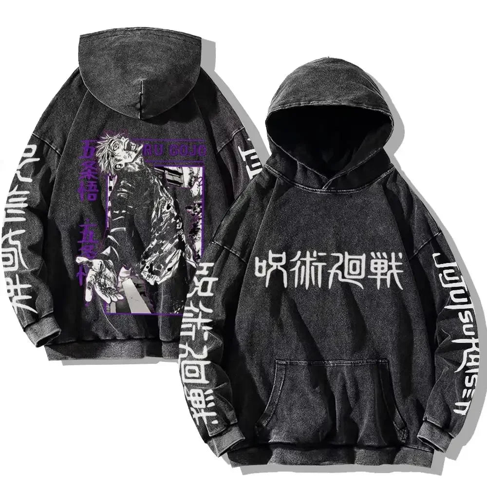 Jujutsu Kaisen Vintage Hoodie
