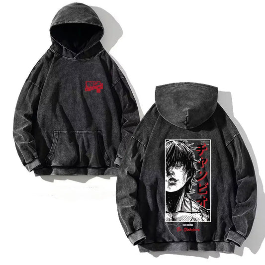 Baki Hanma Retro Pullover