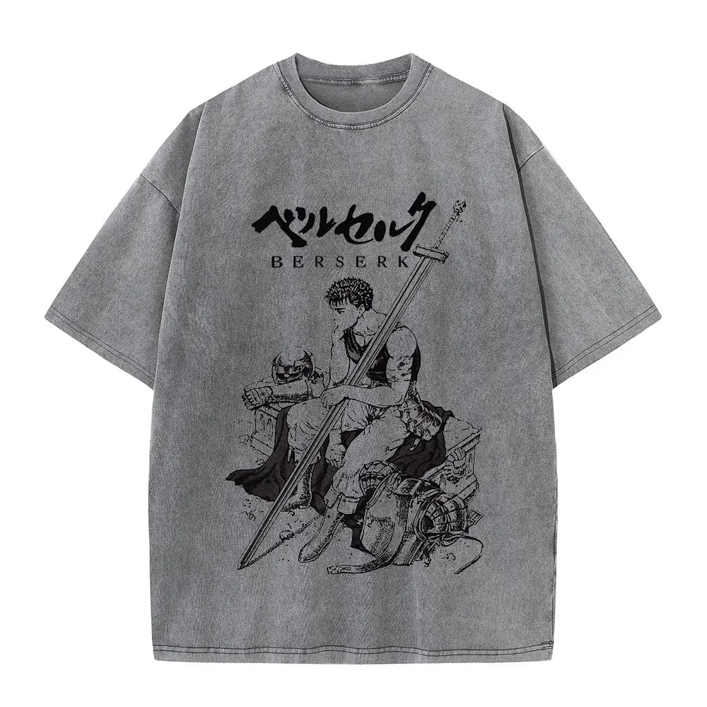 Berserk Shadow Flame Tee - Guts-Inspired
