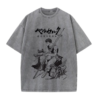 Berserk Shadow Flame Tee - Guts-Inspired