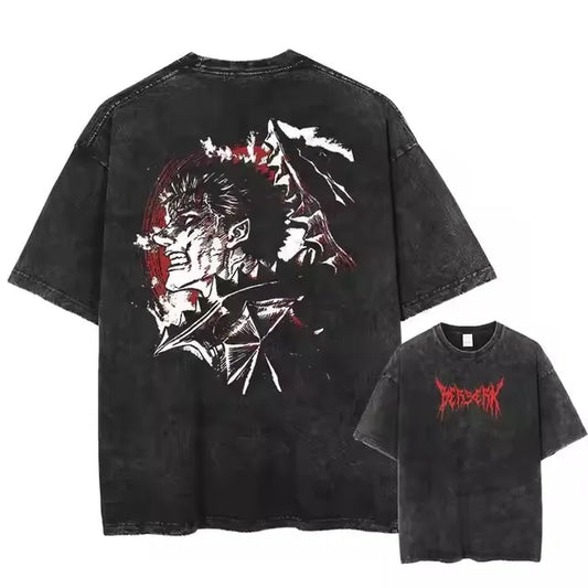Berserk Shadow Flame Tee - Guts-Inspired