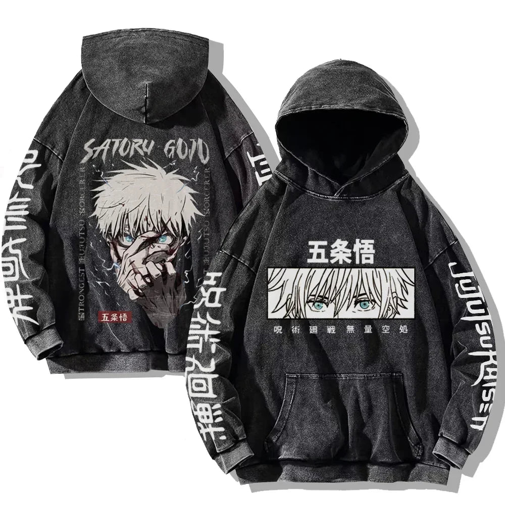 Jujutsu Kaisen Vintage Hoodie