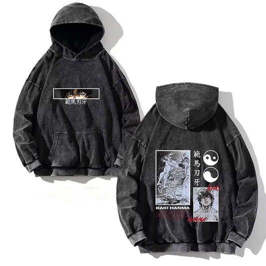 Baki Hanma Retro Pullover