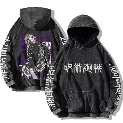 Jujutsu Kaisen Vintage Hoodie