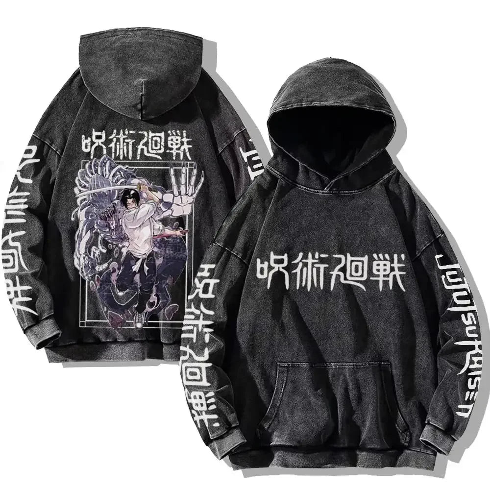 Jujutsu Kaisen Vintage Hoodie